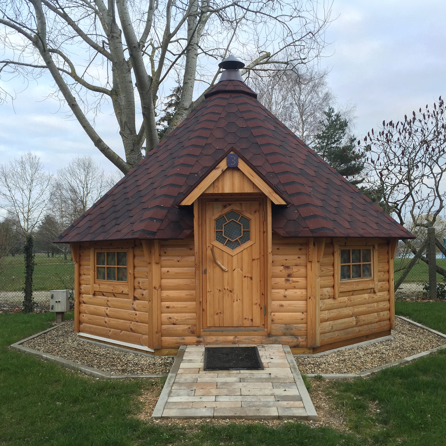 grillhouse 17 m² bbq cabin 17 sqm
